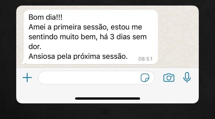 Print de conversa de cliente