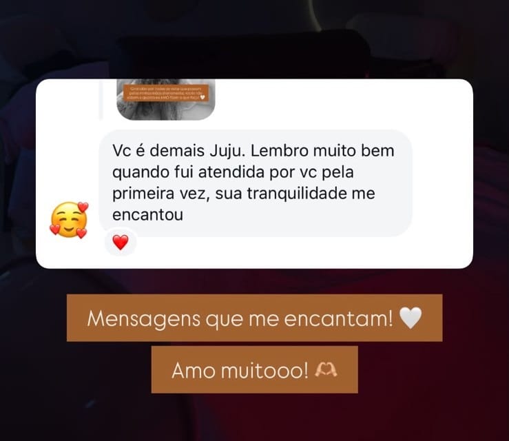 Print de avaliação de cliente